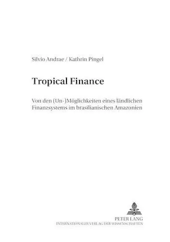 Tropical Finance cover