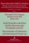 Angleichung Des Materiellen Und Des Internationalen Privatrechts in Der EU Harmonisation of Substantive and International Private Law cover