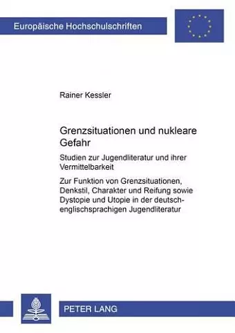 Grenzsituation Und Nukleare Gefahr cover