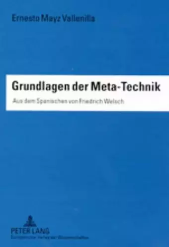Grundlagen Der Meta-Technik cover