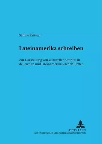 Lateinamerika Schreiben cover