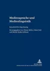 Mediensprache Und Medienlinguistik cover