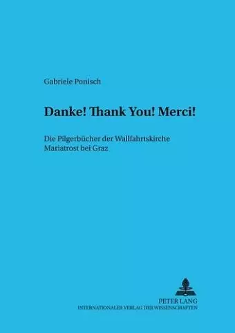 «Danke! Thank You! Merci!» cover