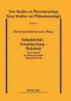 Subjektivitaet - Verantwortung - Wahrheit cover