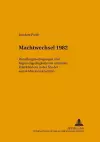 Machtwechsel 1982 cover