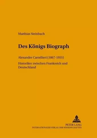 Des Koenigs Biograph cover