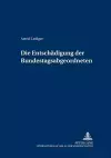 Die Entschaedigung Der Bundestagsabgeordneten cover