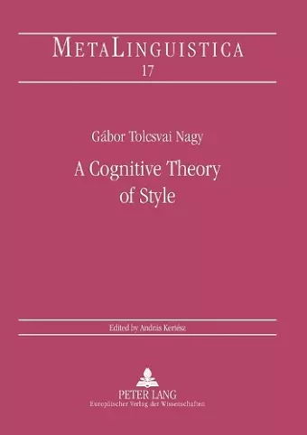 A Cognitive Theory of Style cover