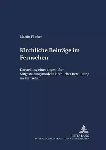 Kirchliche Beitraege Im Fernsehen cover