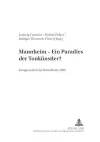 Mannheim - Ein «Paradies Der Tonkuenstler»? cover