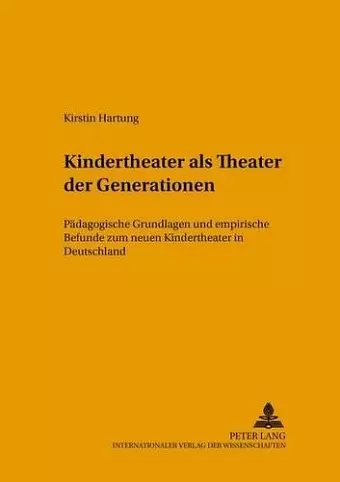 Kindertheater ALS «Theater Der Generationen» cover