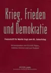 Krieg, Frieden Und Demokratie cover