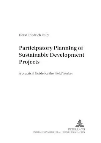 Participatory Planning of Sustainable Development Projects cover