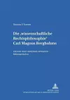 Die «Wissenschaftliche Rechtsphilosophie» Carl Magnus Bergbohms cover