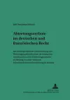 Abtretungsverbote Im Deutschen Und Franzoesischen Recht cover