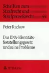 Das Dna-Identitaetsfeststellungsgesetz Und Seine Probleme cover