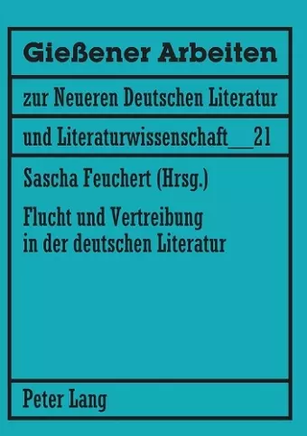 Flucht und Vertreibung in der deutschen Literatur cover