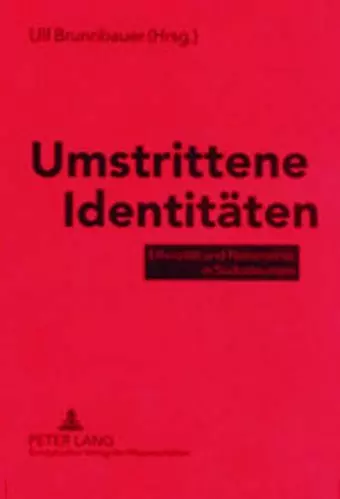 Umstrittene Identitaeten cover