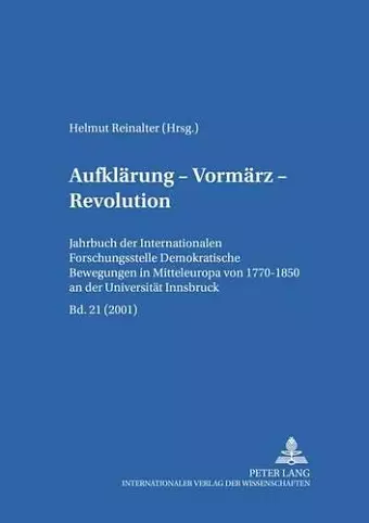 Aufklaerung - Vormaerz - Revolution cover