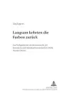 Langsam Kehrten Die Farben Zurueck cover