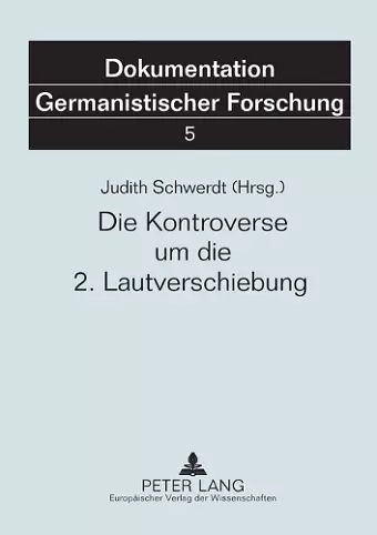 Die Kontroverse um die 2. Lautverschiebung cover