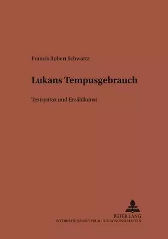 Lucans Tempusgebrauch cover