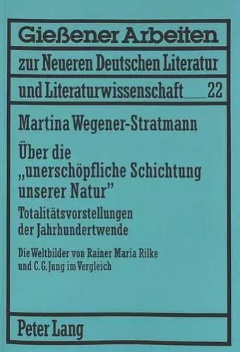 Ueber Die «Unerschoepfliche Schichtung Unserer Natur» cover