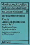 Ueber Die «Unerschoepfliche Schichtung Unserer Natur» cover