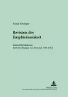 Revision der Empfindsamkeit cover