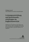 Leistungsentwicklung Und Sprachstandserhebungen Im Englischunterricht cover