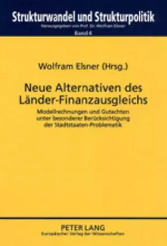 Neue Alternativen Des Laender-Finanzausgleichs cover