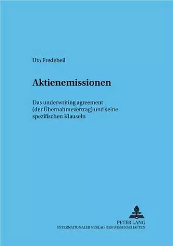 Aktienemissionen cover