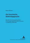 Die franzoesische Marketingsprache cover