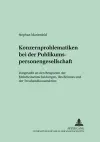 Konzernproblematiken Bei Der Publikumspersonengesellschaft cover