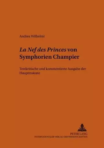 «La Nef Des Princes» Von Symphorien Champier cover