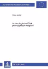 Ist theologische Ethik philosophisch moeglich? cover