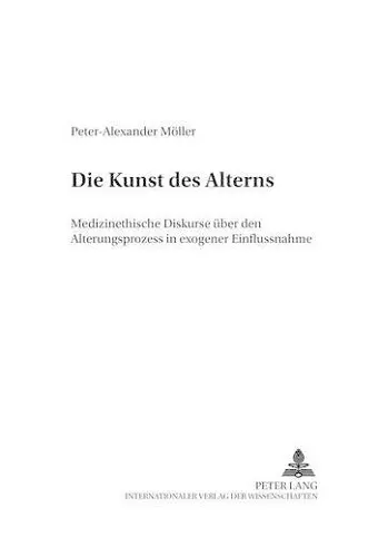 Die Kunst Des Alterns cover