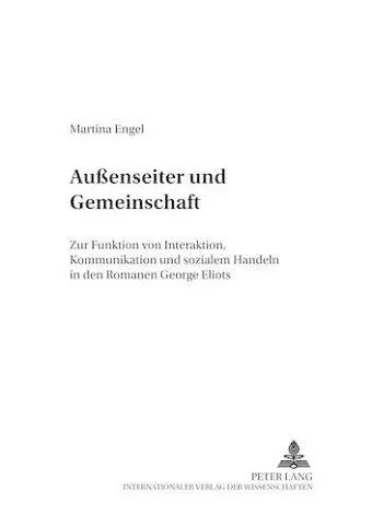 Außenseiter Und Gemeinschaft cover