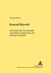 Konrad Beyerle cover