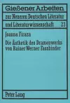 Die Aesthetik Des Dramenwerks Von Rainer Werner Fassbinder cover