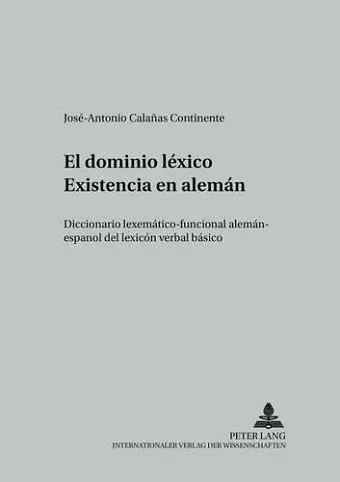 El Dominio Léxico «Existencia» En Alemán cover