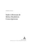 Index Librorum de Rebus Moabiticis Conscriptorum cover