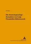 Die Deutschsprachige Rezeption Von Luigi Pirandellos Buehnenwerk cover