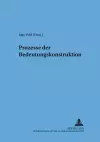 Prozesse Der Bedeutungskonstruktion cover