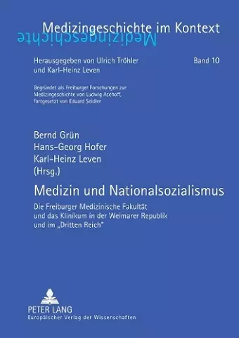 Medizin und Nationalsozialismus cover