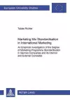 Marketing Mix Standardisation in International Marketing cover