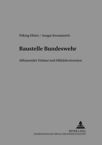 Baustelle Bundeswehr cover