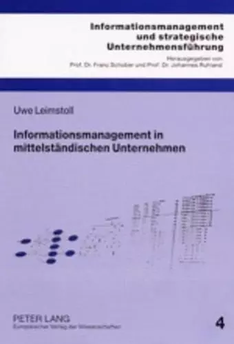 Informationsmanagement in Mittelstaendischen Unternehmen cover