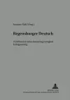 Regensburger Deutsch cover