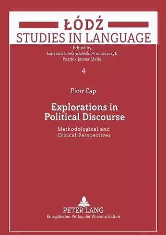 Explorations in Political Discourse cover